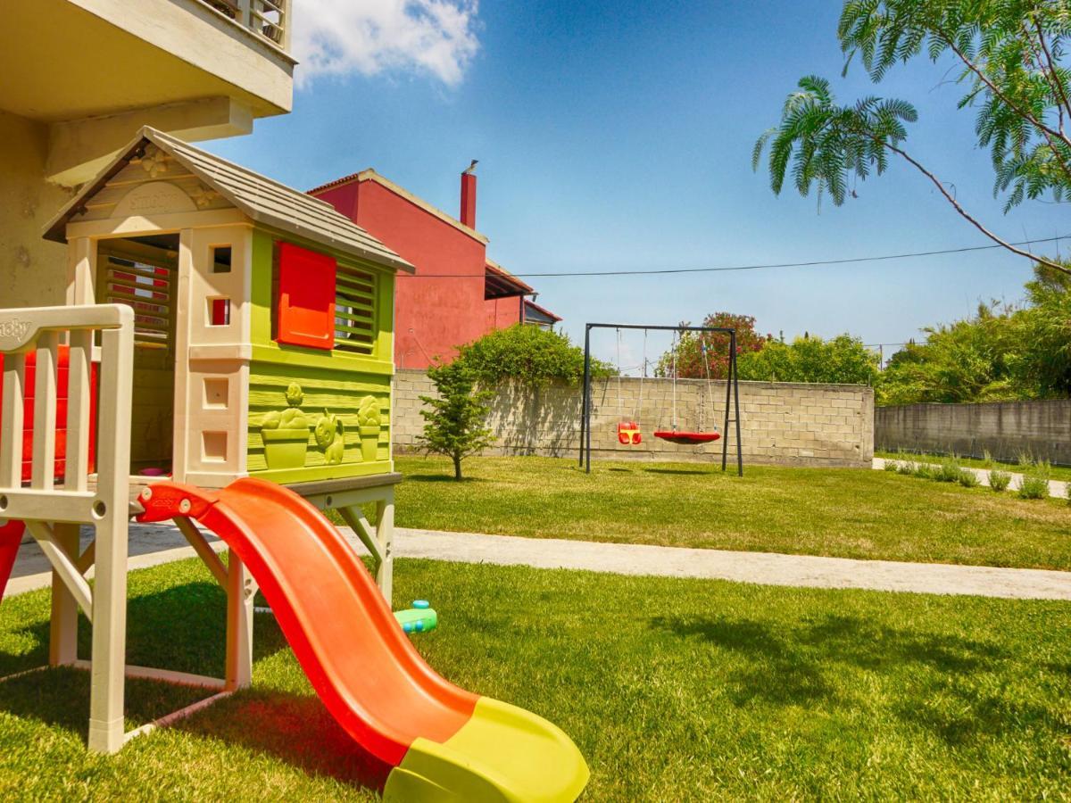 Cozy Family Friendly Apartment With Large Garden Close To Beaches - Dirella Kynopiástai Extérieur photo